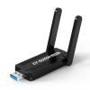 CY-SUZON WiFi Adapter for Desktop PC, AX900 USB WiFi 6 Adapter with 5GHz/2.4GHz Dual Band, OFDMA, MU-MIMO, WPA3,Bulit-in Driver for Windows 10/11 view 1