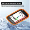 Case for iGPSPORT BSC200S Wireless Bike Computer GPS, WUNIAK Soft Silicone Protective Portable Scratch Shock Resistant Shell Case with Screen Protector and LanyardOrange view 4