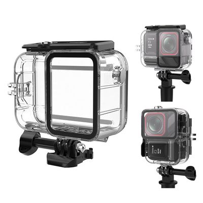 KETOPKIN Horizontal and Vertical Shooting Dive Case for Insta360 Ace Pro 2 Camera,Underwater 45M/148FT Waterproof Case with Quick Release Mount (Not Fit Ace Pro 2 Octagon Lens Camera)
