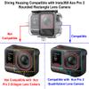 KETOPKIN Horizontal and Vertical Shooting Dive Case for Insta360 Ace Pro 2 Camera,Underwater 45M/148FT Waterproof Case with Quick Release Mount (Not Fit Ace Pro 2 Octagon Lens Camera) view 2