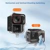 KETOPKIN Horizontal and Vertical Shooting Dive Case for Insta360 Ace Pro 2 Camera,Underwater 45M/148FT Waterproof Case with Quick Release Mount (Not Fit Ace Pro 2 Octagon Lens Camera) view 3