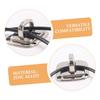 HOMSFOU 4pcs Laptop Security Anchor Base Plate for Anti-Theft Cable Locks Firm Design for Office and Travel Use Easy to Operate External Lock for Notebook Protection view 3