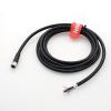 DRRI M8 A Code 6 Pin Female Moulded Open End Cable, IP68 Waterproof Sensor Actuator PVC Wire for PLC Signal Control Machine Wiring, for Triton Atlas Helios GPIO Prototyping, 1M view 2