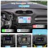 Roadanvi Car Radio for Jeep Renegade 2015-2022 Wireless Carplay/Android Auto, 9" Touch Screen Head Unit with Knob and Physical Button, Car Stereo with Gyroscope GPS Navigation, Bluetooth, WiFi,4G LTE view 2