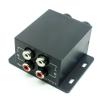 Car Audio Power Amplifier with Remote Level Control Subwoofer Equalizer Crossover 4 Gold-Plated RCA Adjustable Line Level Volume view 3
