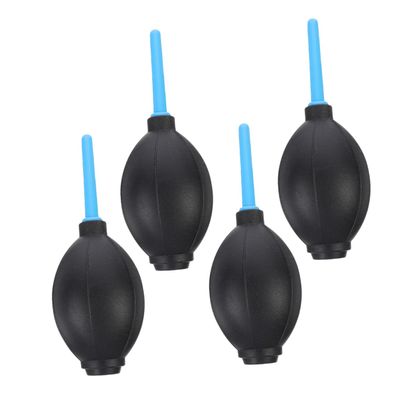 TEHAUX 4pcs Camera Dust Remover Vent Cleaner Cordless Blower Squeeze Ball Pump for Lenses Keyboards Screens
