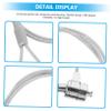 DIYEAH 2Sets Laptop Locking Cable Security Lock Kit for Notebook Keyed Cable Lock Portable Anti-Theft for Laptops Tablets and Monitors Lightweight Easy to Use view 3