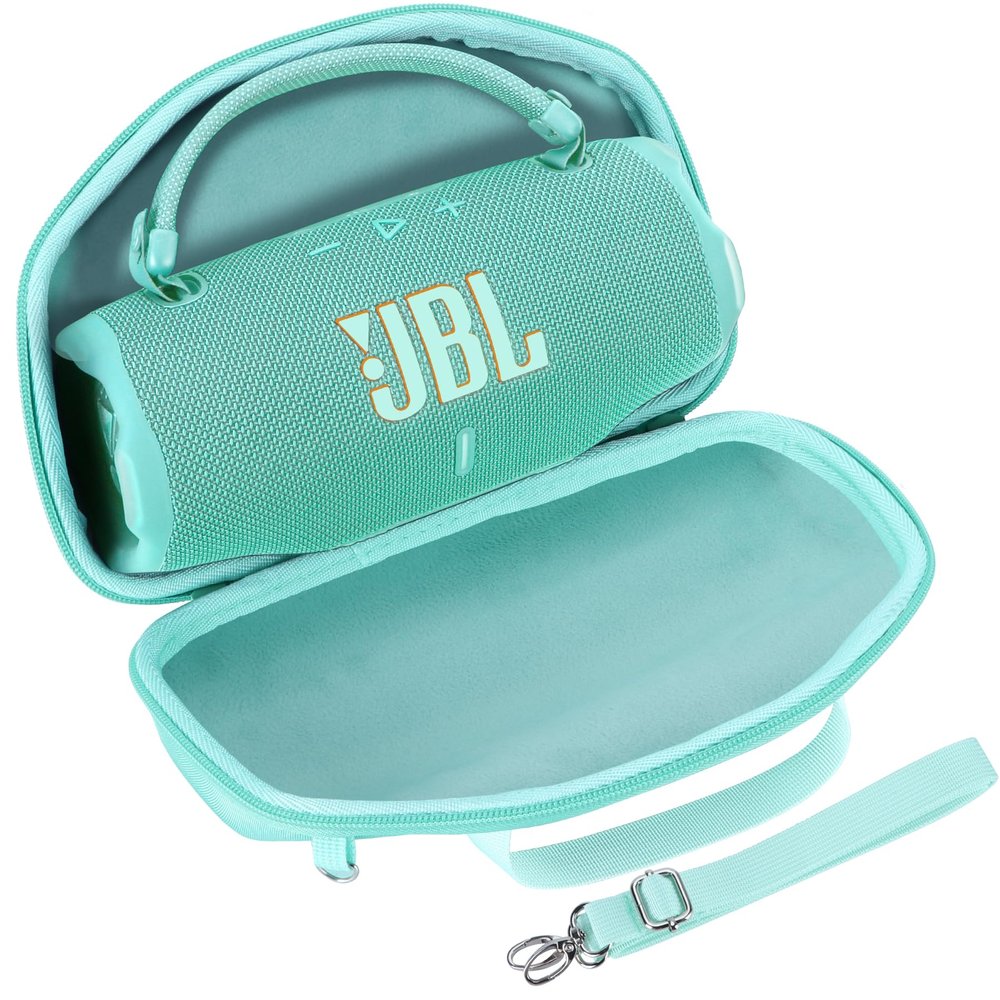 Peyyargo Storage Case Compatible with JBL Charge 6 Portable Waterproof DropProof Speaker (Teal)