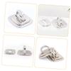 CAXUSD 4pcs Computer Lock Security Anchor Base Plate for Keyed Combination Cable Locks Easy to Use Desk Mount for Laptop Protection Against Theft view 4