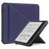 Kepuch Custer Case Compatible for Kobo Libra Colour 2024/ Libra 2 2021,Tolino Vision Colour,Ultra-Thin PU-Leather Hard Shell Cover - Blue view 1