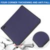 Kepuch Custer Case Compatible for Kobo Libra Colour 2024/ Libra 2 2021,Tolino Vision Colour,Ultra-Thin PU-Leather Hard Shell Cover - Blue view 4