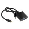 ACGTUY M;ic/ro HDMI-Compatible to Audio Converter Adapter 1080P Digital Male to Female Compatible with The HDTV PC PS 3/4 Camera Tablet view 2