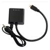 ACGTUY M;ic/ro HDMI-Compatible to Audio Converter Adapter 1080P Digital Male to Female Compatible with The HDTV PC PS 3/4 Camera Tablet view 3