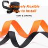 10 FT 1.4 inch 2:1 Heat Shrinkable Braided Sleeving Heat Shrink Sleeve Abrasion Protection Flexibility Wiring Harness Cable Sheath view 3