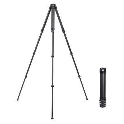 FALCAM TreeRoot F38 Quick Lock Camera Carbon Fiber Travel Tripod Max Payload 50Kg/110lbs (R140T)-T00A4904