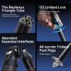 FALCAM TreeRoot F38 Quick Lock Camera Carbon Fiber Travel Tripod Max Payload 50Kg/110lbs (R140T)-T00A4904 view 3
