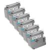 KCMYTONER 6 Pack Compatible for Brother P-Touch M Tape M131 MK131 M-K131 M-K131S 12mm 0.47 Inch Black on Clear Label Maker Tape for PT-65SCCP PT-65SL PT-65VP PT-70 PT-70BBVP PT-70BM view 1