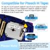KCMYTONER 6 Pack Compatible for Brother P-Touch M Tape M131 MK131 M-K131 M-K131S 12mm 0.47 Inch Black on Clear Label Maker Tape for PT-65SCCP PT-65SL PT-65VP PT-70 PT-70BBVP PT-70BM view 2