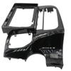 QIDALASER 9/10.1 Inch 2 Din Car Stereo Radio Fascia Panel Frame for Mitsubishi Outlander 2014-2020 Android Audio Cover Trim Kit (10INCH LHD 2014) view 2