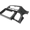 QIDALASER 9/10.1 Inch 2 Din Car Stereo Radio Fascia Panel Frame for Mitsubishi Outlander 2014-2020 Android Audio Cover Trim Kit (10INCH LHD 2014) view 3