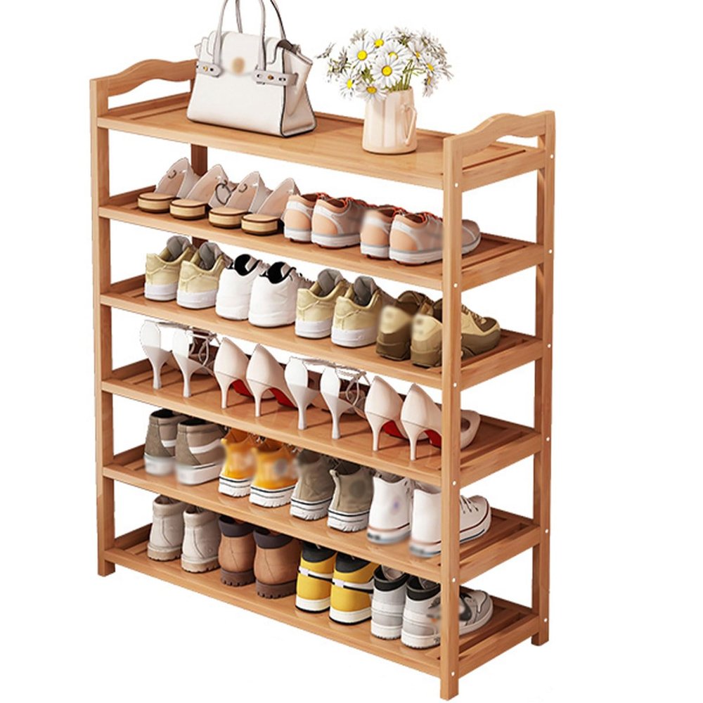 JHDXL Storage Shelf for Entryway Living Room, Organizer, Wood Shoe Organizer for Closet, Space-Saving Shoe Storage, Suitable for Entrance,(80 * 98cm/31.5 * 38.6in)