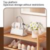 JHDXL Storage Shelf for Entryway Living Room, Organizer, Wood Shoe Organizer for Closet, Space-Saving Shoe Storage, Suitable for Entrance,(80 * 98cm/31.5 * 38.6in) view 4