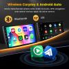 [4 Core 64G] for Jeep Compass Patriot 2010-2016 Android 15 Car Stereo, 10.1" Touchscreen Compass Patriot Car Radio Wireless Carplay Android Auto Mirror Link GPS WiFi Bluetooth FM/EQ SWC Backup Cam Mic view 3