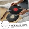 IWOWHERO Vinyl Record Sleeves 20pcs Paper Storage Bag for Anti-Static Right-Angle Breathable Perfect view 3