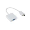 ACGTUY HD 1080P HDMI Male to Famale Cable Converter with Audio Power Supply Adapter Digital Analog Compatible with The Tablet PCTV(Red) view 1