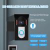 Anti Theft Video Doorbell Mount, No Drill Holder Bracket for Houses Apartments Door, Easy to Install Punchless ABS Stainless Steel Video Doorbell Mounting Bracket for Apartment view 2