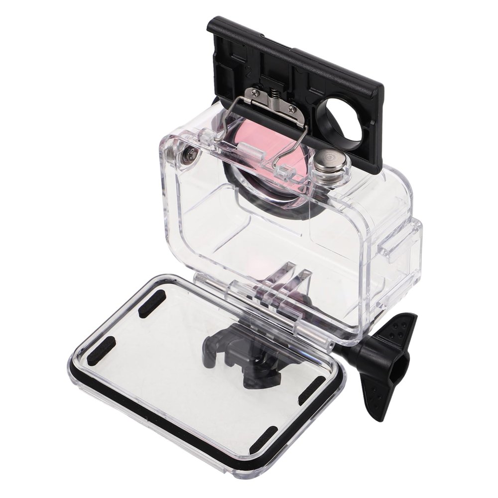Gadpiparty Shell for Cameras Compact Digital Camera Housing Dual Cold Shoe Mounts Easy to Install for Travel and Outdoor