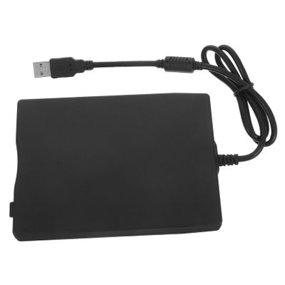 Hoement External Floppy Disk Drive for Pc and Laptop Portable USB Reader Play Design for Easy Setup Compatible with Windows Operating Systems