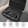 Asixxsix Action Camera Carrying Case, EVA Hard Shell Protective Storage Bag, Absorbing Mesh Camera Accessories Bag for Action Camera X4, Hard Protective Travel Bag view 2