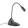 goodstumbler Adjustable ABS Omnidirectional Microphone for PC with 3.5mm Plug, Wired Notebook Computer Microphone view 1