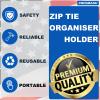 CNHABAGU Zip Tie Holder Cable Tie Holder for Tool Belt view 2