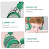 Angoily Boy Girl's Headphones with Microphone Dinosaur Design Volume Limit for Hearing Protection Compatible with Smartphones Tablets and Laptops Green Dinosaur view 3