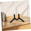PERSELOSO Desktop Tv Stand Base Legs Easy to Install Pedestal Riser for Bedroom Compatible with Flat and Curved Tvs Reliable Plastic Support for Secure Display view 4
