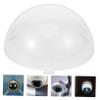 Levemolo Outdoor Security Camera Cover Half-Dome Shield for Cameras Easy to Install Versatile Design for Outdoor Scenarios view 2