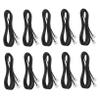 DIYEAH 10pcs Core Flat Telephone Wire Meters Long Compatible Landline Phones High Fidelity Design Corrosion Resistant for Office and Home Use view 1