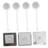 PRETYZOOM 4pcs Motion Sensor Light High Sensitivity Led Detector for Hallway Garage Garden Easy Installation Energy Saving Home Lighting view 4
