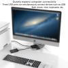 1 to 3 USB Splitter Multi-Function Adapter Male to 3*USB Female Jack Y Splitter Hub Compatible with Car Computer Hosts Laptop (D Version) view 2