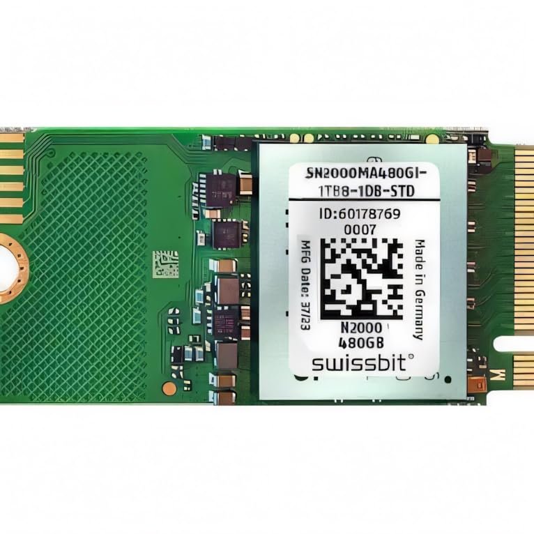 SN2600MB020GI-1TB1-1DB-STD Solid State Drives - SSD Industrial M.2 PCIe SSD, N2600, 20 GB, 3D PSLC Flash, 40C to +85C
