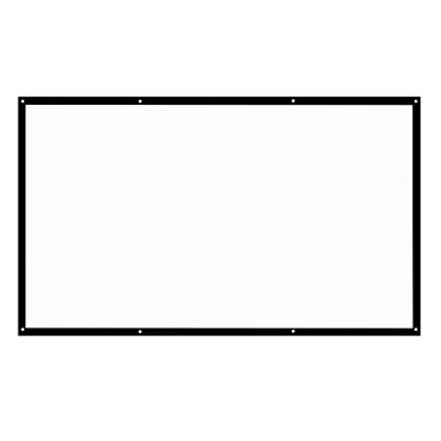 120inch Projector Screen 16:9 Portable HD Foldable with Hooks and Tapes for Home Theater Conference Room Presentations (Greensena8bg14e5rt-20)