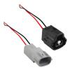FTOMIKA Cars Connectors 1/5/10/20 Sets 2 Pin 90980-11168 Auto Wire Harness Plug 7283-7526-30 for Connector 1JZ 2JZ 1UZ 3UZ(2p Male Female A,5 Sets) view 1