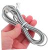 Parliky 10pcs Long Phone Cords for Landline Retractable Phone Cord Telephone Wire Hair Bands Coiled for Tangle Data Line Cable Suitable for Office Hotel and Home view 4