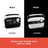 RadioShack AM/FM 2-Band Vintage Radio with Bluetooth Function and USB/TF Ports (White) view 3