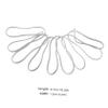 DIYEAH 10pcs Retractable Phone Cords Long Landline Coiled Cables Telephone Extension Cords for Office Hotel and Home view 2