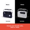 RadioShack AM/FM/SW 3-Band Vintage Radio with Bluetooth Function and USB/TF Ports (Black) view 3