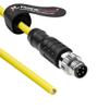 Alvin's Cables M8 5-Pin B-Code Male to Flying Lead I/O Cable for Cognex in-Sight Micro 2000, Trigger Strobe Cable for Vision System Industrial Automation, High Flex,15m/49.2ft view 1