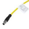 Alvin's Cables M8 5-Pin B-Code Male to Flying Lead I/O Cable for Cognex in-Sight Micro 2000, Trigger Strobe Cable for Vision System Industrial Automation, High Flex,15m/49.2ft view 2